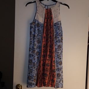 Floral and Lace Dress